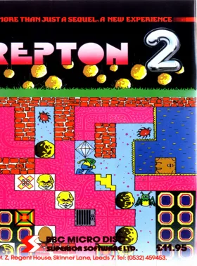 Repton 2 (1985)(Superior)[a] box cover front